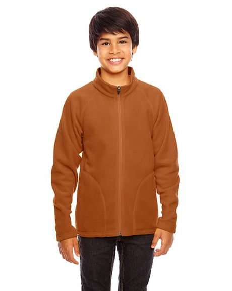 Team 365 Youth Campus Microfleece Jacket - Team 365 TT90Y Black S