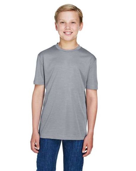 Team 365 Youth Sonic Heather Performance T-Shirt - Team 365 TT11HY Athletic Heather S
