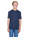 Team 365 Youth Sonic Heather Performance T-Shirt - Team 365 TT11HY Sport Dark Navy Heather S