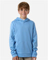 Team 365 Youth Squad Hooded Tech Fleece Pullover - Team 365 TT400Y Sport Light Blue XS