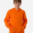Team 365 Youth Squad Hooded Tech Fleece Pullover - Team 365 TT400Y Sport Orange XS