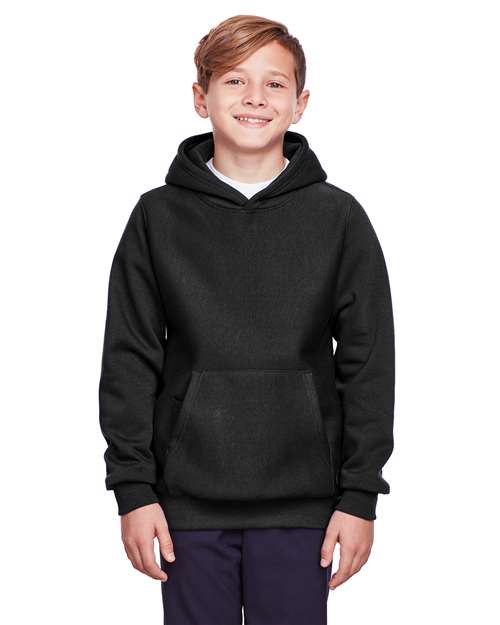 Team 365 Youth Zone HydroSport™ Heavyweight Hooded Sweatshirt - Team 365 TT96Y Black S