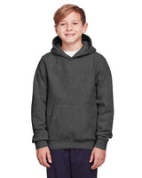Team 365 Youth Zone HydroSport™ Heavyweight Hooded Sweatshirt - Team 365 TT96Y Dark Grey Heather S
