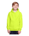 Team 365 Youth Zone HydroSport™ Heavyweight Hooded Sweatshirt - Team 365 TT96Y Safety Yellow S
