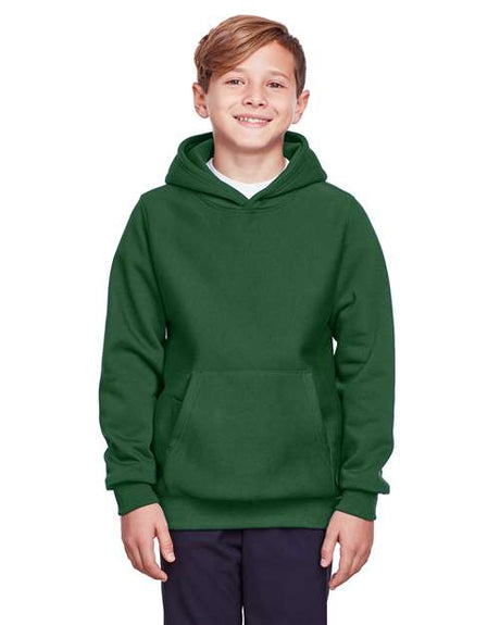 Team 365 Youth Zone HydroSport™ Heavyweight Hooded Sweatshirt - Team 365 TT96Y Sport Dark Green S