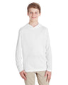 Team 365 Youth Zone Performance Hooded T-Shirt - Team 365 TT41Y White S