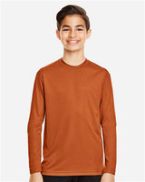Team 365 Youth Zone Performance Long Sleeve T-Shirt - Team 365 TT11YL Sport Burnt Orange XS