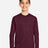 Team 365 Youth Zone Performance Long Sleeve T-Shirt - Team 365 TT11YL Sport Dark Maroon XS