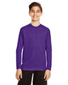 Team 365 Youth Zone Performance Long Sleeve T-Shirt - Team 365 TT11YL Sport Purple XS