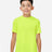 Team 365 Youth Zone Performance Mesh T-Shirt - Team 365 TT15Y Safety Yellow XS