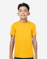 Team 365 Youth Zone Performance Mesh T-Shirt - Team 365 TT15Y Sport Athletic Gold XS
