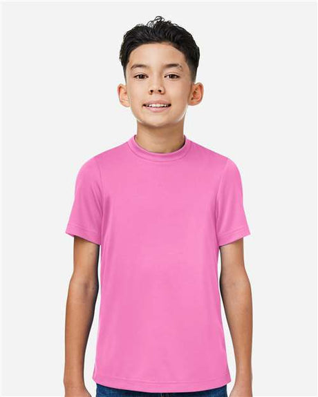 Team 365 Youth Zone Performance Mesh T-Shirt - Team 365 TT15Y Sport Charity Pink XS