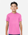 Team 365 Youth Zone Performance Mesh T-Shirt - Team 365 TT15Y Sport Charity Pink XS