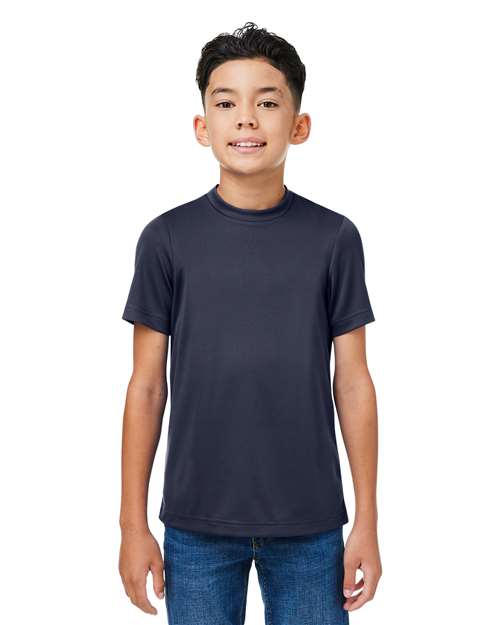 Team 365 Youth Zone Performance Mesh T-Shirt - Team 365 TT15Y Sport Dark Navy XS
