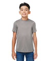 Team 365 Youth Zone Performance Mesh T-Shirt - Team 365 TT15Y Sport Graphite XS