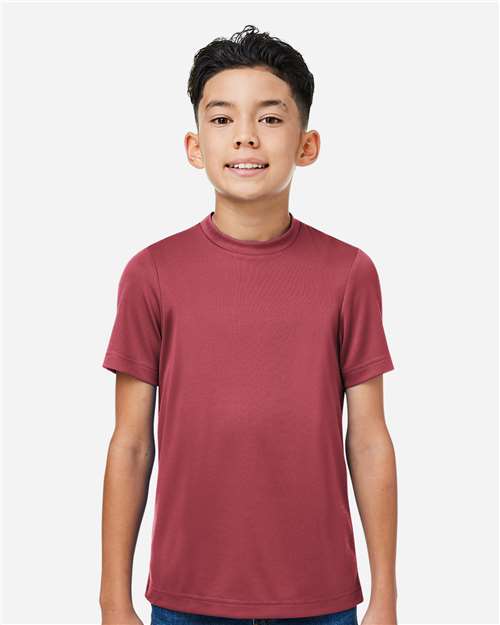 Team 365 Youth Zone Performance Mesh T-Shirt - Team 365 TT15Y Sport Maroon XS