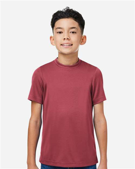 Team 365 Youth Zone Performance Mesh T-Shirt - Team 365 TT15Y Sport Maroon XS
