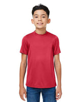 Team 365 Youth Zone Performance Mesh T-Shirt - Team 365 TT15Y Sport Scarlet Red XS