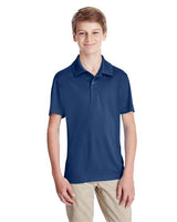 Team 365 Youth Zone Performance Polo - Team 365 TT51Y Sport Dark Navy S
