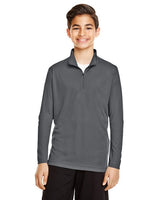 Team 365 Youth Zone Performance Quarter - Zip Pullover - Team 365 TT31Y Black S
