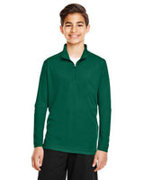 Team 365 Youth Zone Performance Quarter - Zip Pullover - Team 365 TT31Y Sport Forest S