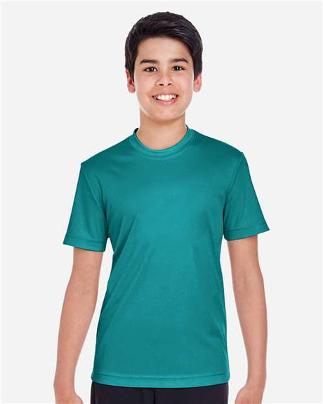 Team 365 Youth Zone Performance T-Shirt - Team 365 TT11Y Clear Teal XS