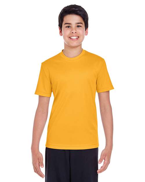 Team 365 Youth Zone Performance T-Shirt - Team 365 TT11Y Sport Athletic Gold XS