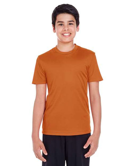 Team 365 Youth Zone Performance T-Shirt - Team 365 TT11Y Sport Burnt Orange XS