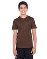 Team 365 Youth Zone Performance T-Shirt - Team 365 TT11Y Sport Dark Brown XS