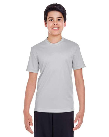 Team 365 Youth Zone Performance T-Shirt - Team 365 TT11Y Sport Silver XS
