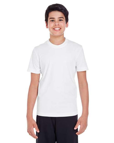 Team 365 Youth Zone Performance T-Shirt - Team 365 TT11Y White XS