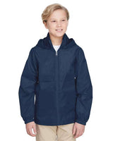 Team 365 Youth Zone Protect Lightweight Jacket - Team 365 TT73Y Sport Dark Navy S