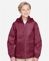 Team 365 Youth Zone Protect Lightweight Jacket - Team 365 TT73Y Sport Maroon S