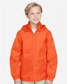 Team 365 Youth Zone Protect Lightweight Jacket - Team 365 TT73Y Sport Orange S