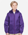 Team 365 Youth Zone Protect Lightweight Jacket - Team 365 TT73Y Sport Purple S
