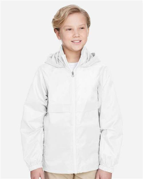 Team 365 Youth Zone Protect Lightweight Jacket - Team 365 TT73Y White S