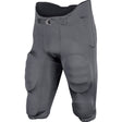 TERMINATOR 3 INTEGRATED FOOTBALL PANT W/BUILT - IN PADS | Champro FPU29 - Graphite Graphite Youth 2XS Accessories