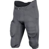 TERMINATOR 3 INTEGRATED FOOTBALL PANT W/BUILT - IN PADS | Champro FPU29 - Graphite Graphite Youth 2XS Accessories
