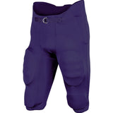 TERMINATOR 3 INTEGRATED FOOTBALL PANT W/BUILT - IN PADS | Champro FPU29 - Purple Purple Youth 2XS Accessories