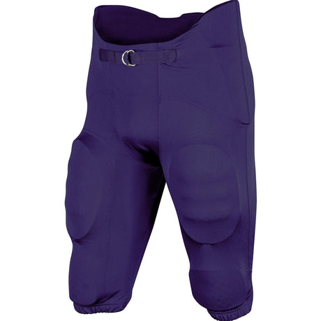 TERMINATOR 3 INTEGRATED FOOTBALL PANT W/BUILT - IN PADS | Champro FPU29 - Purple Purple Youth 2XS Accessories