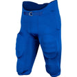 TERMINATOR 3 INTEGRATED FOOTBALL PANT W/BUILT - IN PADS | Champro FPU29 - Royal Royal Youth 2XS Accessories