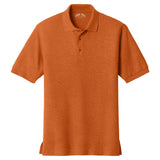 Mens Classic Silk Touch Polo Shirts in 36 Colors and Sizes: XS-6XL-TexasOrange Polos/Knits Joe's USA Texas Orange X-Small