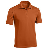 Mens Moisture Wicking Micropique Golf Polos - Texas Orange DRI-EQUIP Texas Orange Small