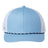 The Game Everyday Rope Trucker Cap - The Game GB452R Columbia Blue/ White Adjustable