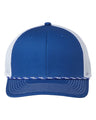 The Game Everyday Rope Trucker Cap - The Game GB452R Royal/ White Adjustable