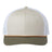 The Game Everyday Rope Trucker Cap - The Game GB452R Stone/ Light Olive/ White Adjustable