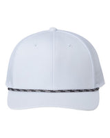 The Game Everyday Rope Trucker Cap - The Game GB452R White/ White Adjustable