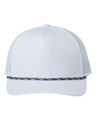 The Game Everyday Rope Trucker Cap - The Game GB452R White/ White Adjustable