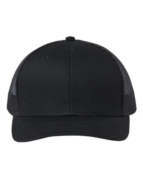 The Game Everyday Trucker Cap - The Game GB452E Black/ Black Adjustable