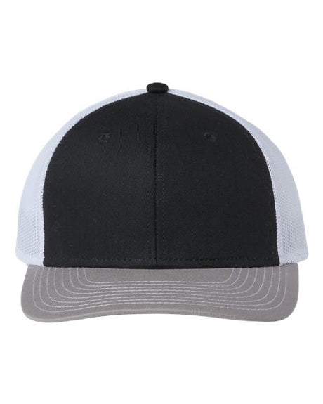 The Game Everyday Trucker Cap - The Game GB452E Black/ Grey/ White Adjustable